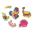 Mudpuppy - Pizzasaurusz puzzle, 60 db, illatos - JátékManufaktúra