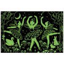 Mudpuppy - Félhold balett - sötétben világít, 100 darabos - JátékManufaktúra