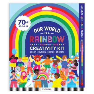 Mudpuppy - Kreatív készlet: Szivárvány világunk - JátékManufaktúra