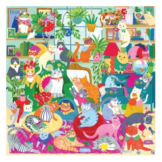 Mudpuppy - Családi puzzle: Szombat délután, 500 db - JátékManufaktúra