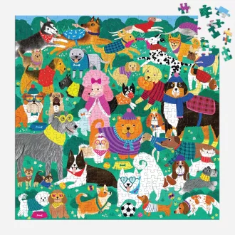 Mudpuppy - Családi puzzle: Szombat délután, 500 db - JátékManufaktúra