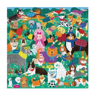 Mudpuppy - Családi puzzle: Szombat délután, 500 db - JátékManufaktúra