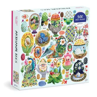 Galison - Festett tojások puzzle - 500 darabos - JátékManufaktúra