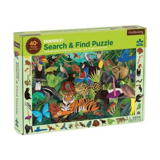 Mudpuppy - Keresgélés az esőerdőben puzzle - JátékManufaktúra