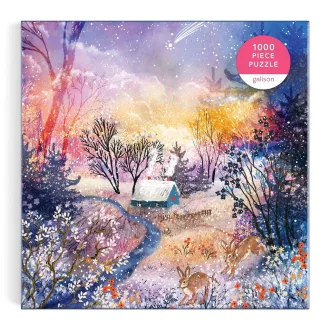 Galison - Varázslatos havas táj puzzle - 1000 darabos - JátékManufaktúra