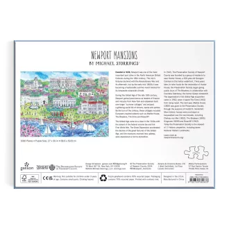 Galison - Newporti kastélyok - Michael Storrings - 1000 darabos - JátékManufaktúra