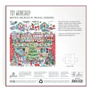 Galison - Fóliás puzzle - Michael Storrings: Karácsonyi játékműhely - 500 darabos - JátékManufaktúra