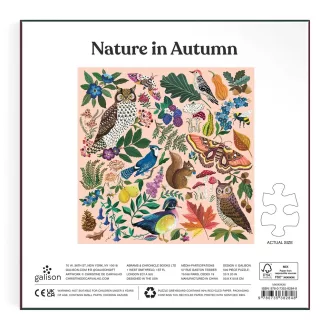 Galison - Őszi természet puzzle - 500 darabos - JátékManufaktúra