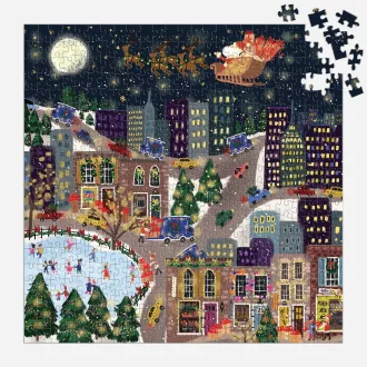   Galison Presentville karácsonyi városka - Joy Laforme - 500 darabos puzzle