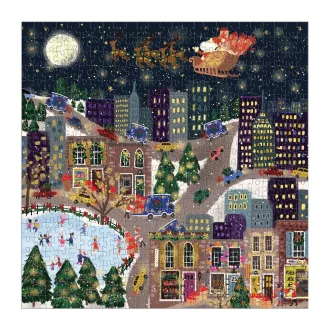   Galison Presentville karácsonyi városka - Joy Laforme - 500 darabos puzzle