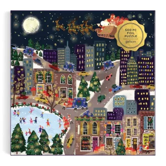   Galison Presentville karácsonyi városka - Joy Laforme - 500 darabos puzzle