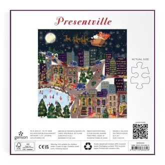  Galison Presentville karácsonyi városka - Joy Laforme - 500 darabos puzzle