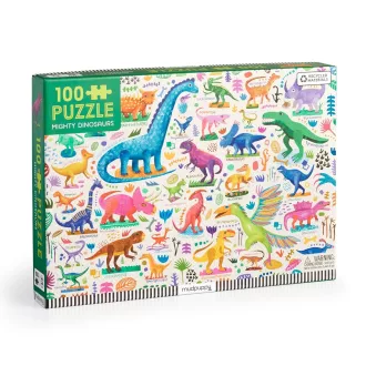 Mudpuppy - Erős dinoszauruszok 100 darabos - JátékManufaktúra