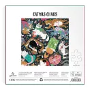 Galison - Karácsonyi cicák fóliás puzzle - 500 darab