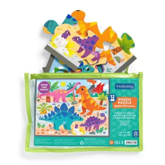 Mudpuppy - Erős dinoszauruszok 12 darabos - JátékManufaktúra
