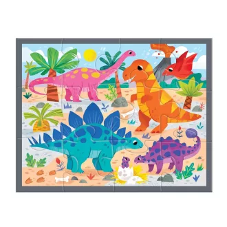 Mudpuppy - Erős dinoszauruszok 12 darabos - JátékManufaktúra