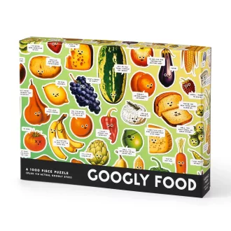 Galison Googly Food puzzle, 1000 db-os