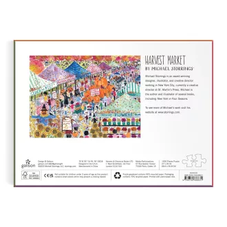 Galison - Őszi termés piaca puzzle (1000 darabos) - JátékManufaktúra
