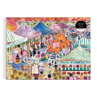 Galison - Őszi termés piaca puzzle (1000 darabos) - JátékManufaktúra