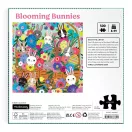 Mudpuppy Nyuszik a virágok között fóliás puzzle, 500 darabos