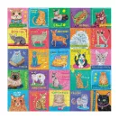 Mudpuppy Macskaportrék puzzle, 500 darabos