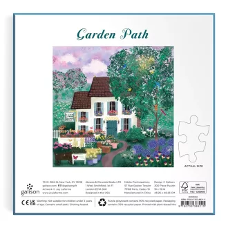 Galison Joy Laforme: Kerti ösvény puzzle, 300 darabos