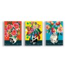 Galison Puzzle Sada Kitty McCall 120 dielikov 3v1 - JátékManufaktúra