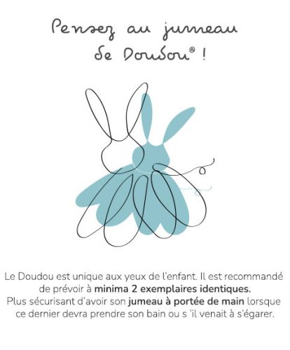 Doudou Plyšová mini hračka muchláčik 20 cm mačka