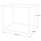 RoboTime - Plexi vitrin miniatűr házikókhoz - JátékManufaktúra