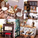 RoboTime - Miniatűr házikó: Kávézó - JátékManufaktúra