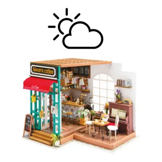 RoboTime - Miniatűr házikó: Kávézó - JátékManufaktúra