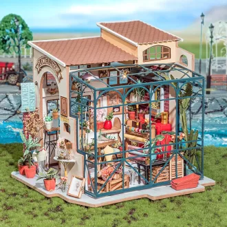 RoboTime - Miniatűr házikó: Virágüzlet - JátékManufaktúra