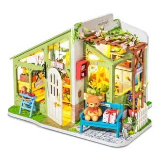 RoboTime - Miniatűr házikó: Tavaszi találkozás virágai - JátékManufaktúra
