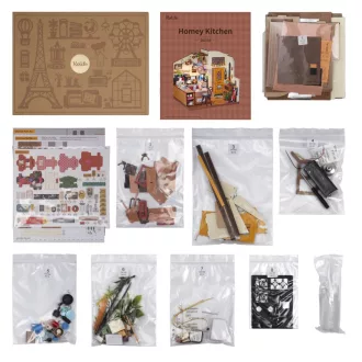 RoboTime - 3D fa puzzle: Meghitt konyha - JátékManufaktúra