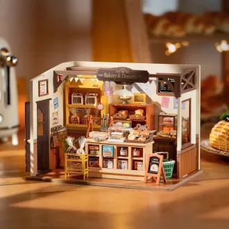 RoboTime - Miniatűr házikó: Pékség - JátékManufaktúra