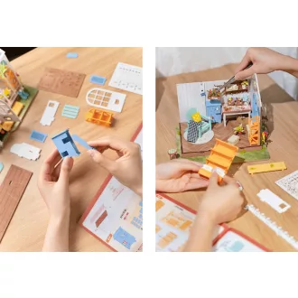 RoboTime - 3D fa puzzle: Álomszép kerti ház - JátékManufaktúra