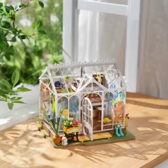 RoboTime - 3D fa puzzle: Álomszép kerti ház - JátékManufaktúra