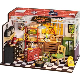 RoboTime - Miniatűr házikó: Garázs - JátékManufaktúra
