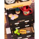 RoboTime - Miniatűr házikó: Garázs - JátékManufaktúra