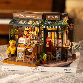 RoboTime - Miniatűr házikó: Meghitt étterem - JátékManufaktúra