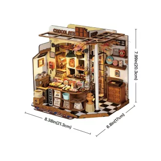 RoboTime - Miniatűr házikó: Henry Csokoládéboltja - JátékManufaktúra
