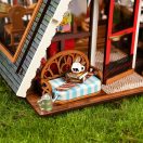 RoboTime - 3D fa kirakó Mini házikó Erdei kunyhó - JátékManufaktúra