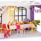 RoboTime - Miniatűr házikó: Tetőtéri vacsorázó - JátékManufaktúra