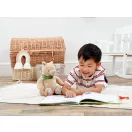 Rainbow Micimackó zöld sállal - 25 cm, díszdobozban - JátékManufaktúra