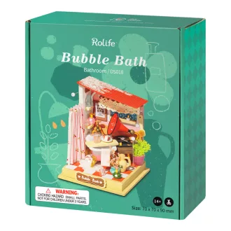 RoboTime - Miniatűr házikó: Habos fürdő - JátékManufaktúra