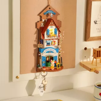 RoboTime - Miniatűr házikó (akasztható): Szigetvilla - JátékManufaktúra