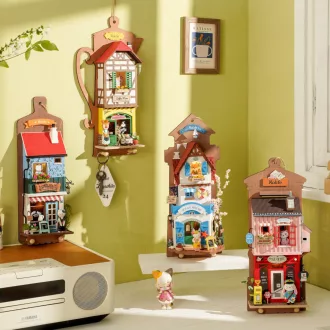 RoboTime - Miniatűr házikó (akasztható): Szigetvilla - JátékManufaktúra
