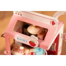 RoboTime - Miniatűr házikó: Epres tejbár - JátékManufaktúra