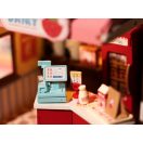 RoboTime - Miniatűr házikó: Epres tejbár - JátékManufaktúra