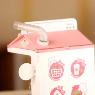 RoboTime - Miniatűr házikó: Epres tejbár - JátékManufaktúra